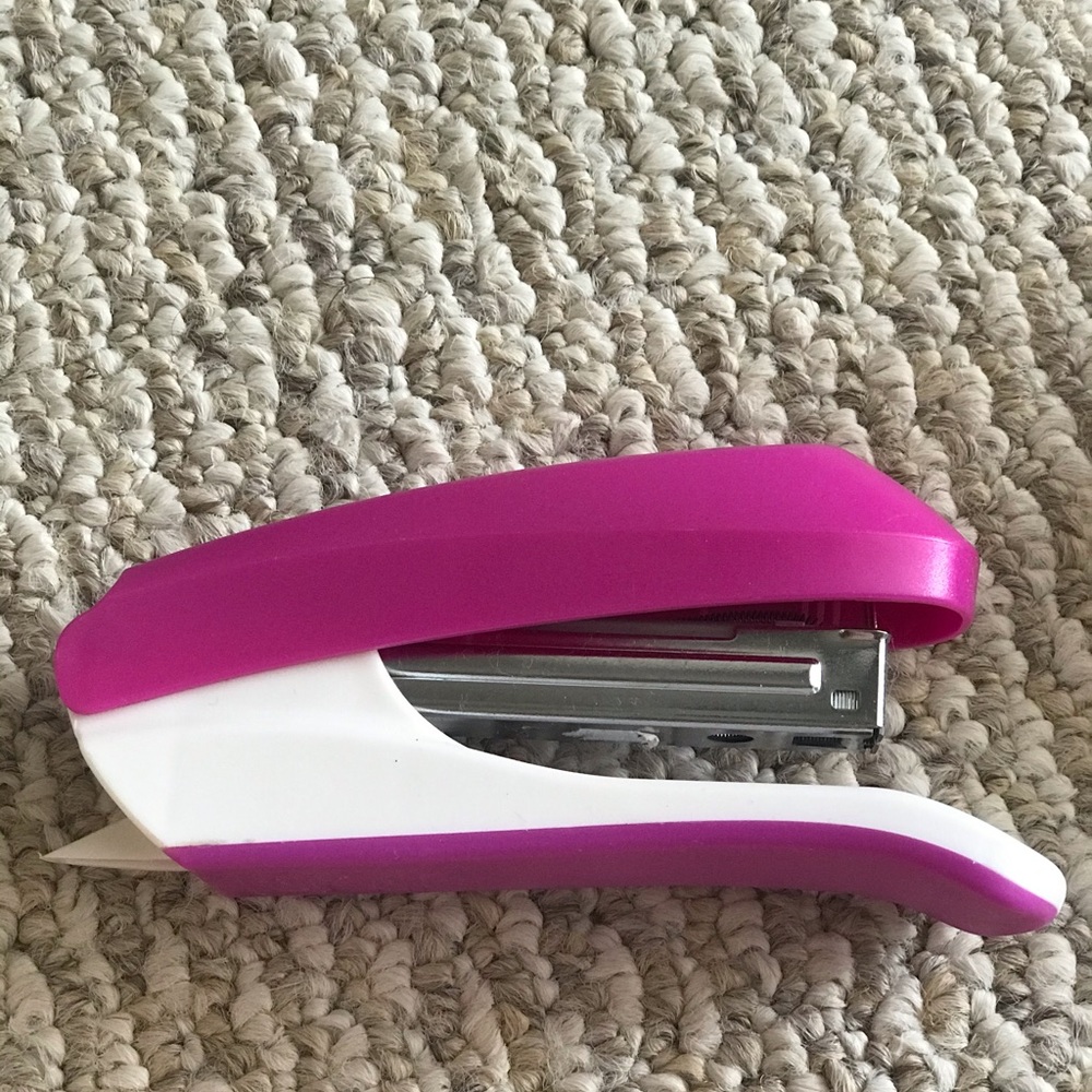 Swingline Pink and White Compact Stapler